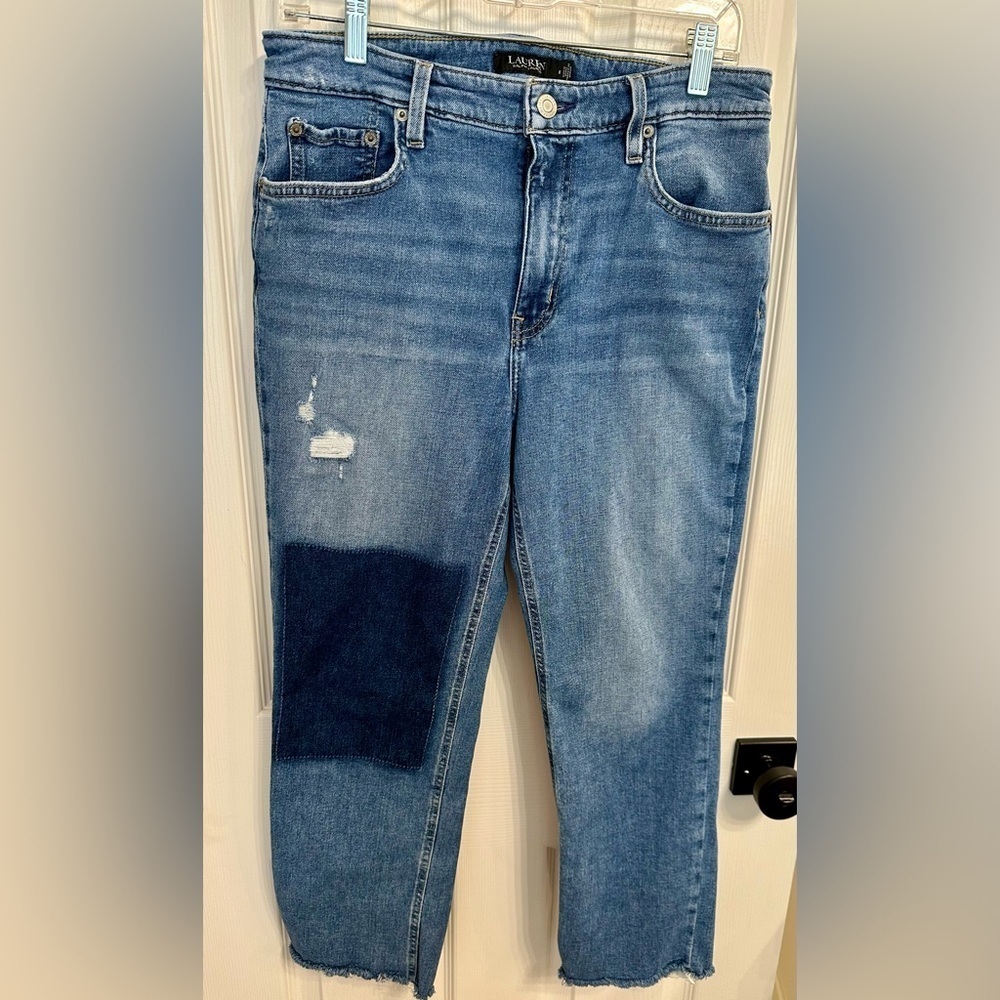 Lauren Ralph Lauren Women’s Cropped Blue Jeans Size 8
